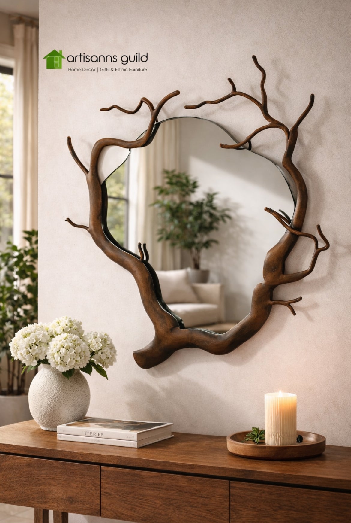 TWIG MIRROR FRAME SET OF 2