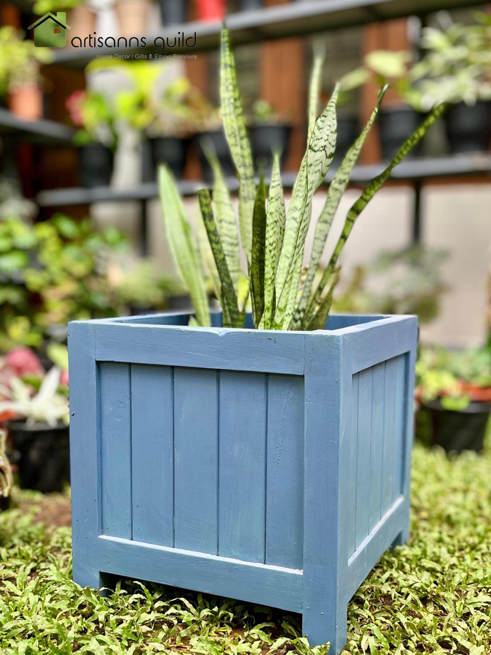 WOODEN PLANTER