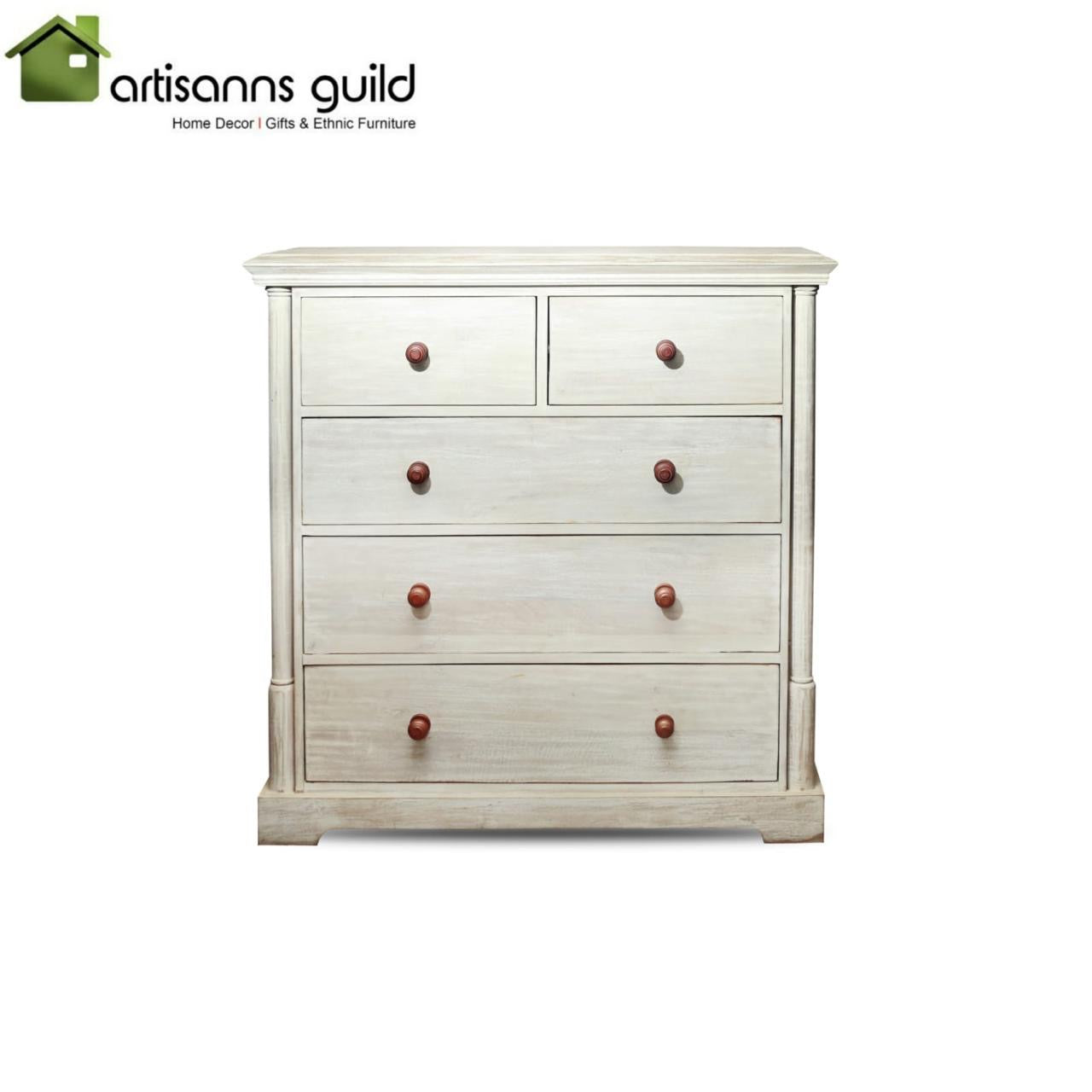 WOODEN CHEST OF DRAWER