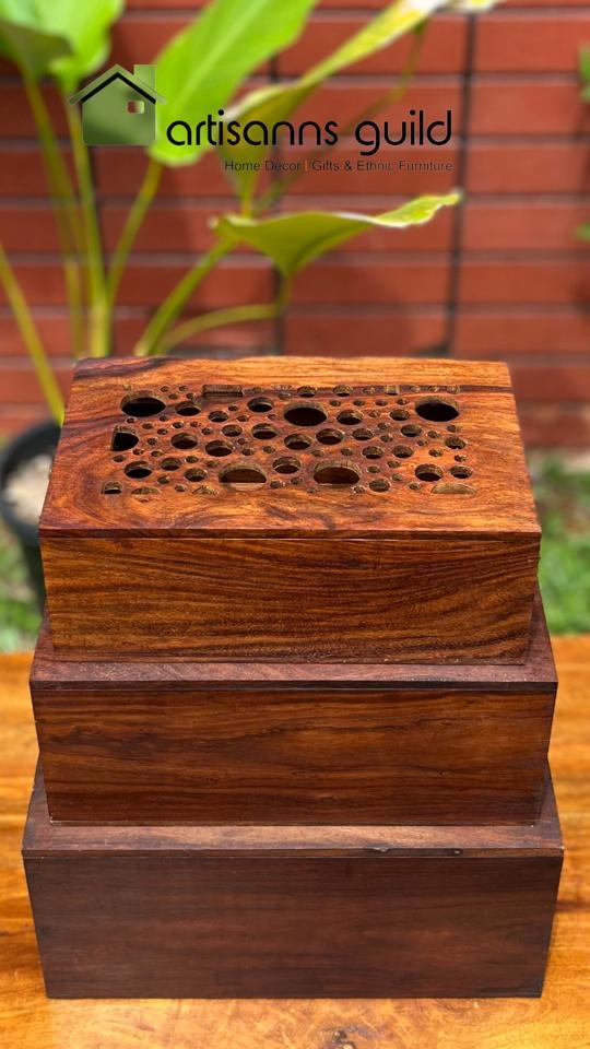 Wooden Box Set of 3