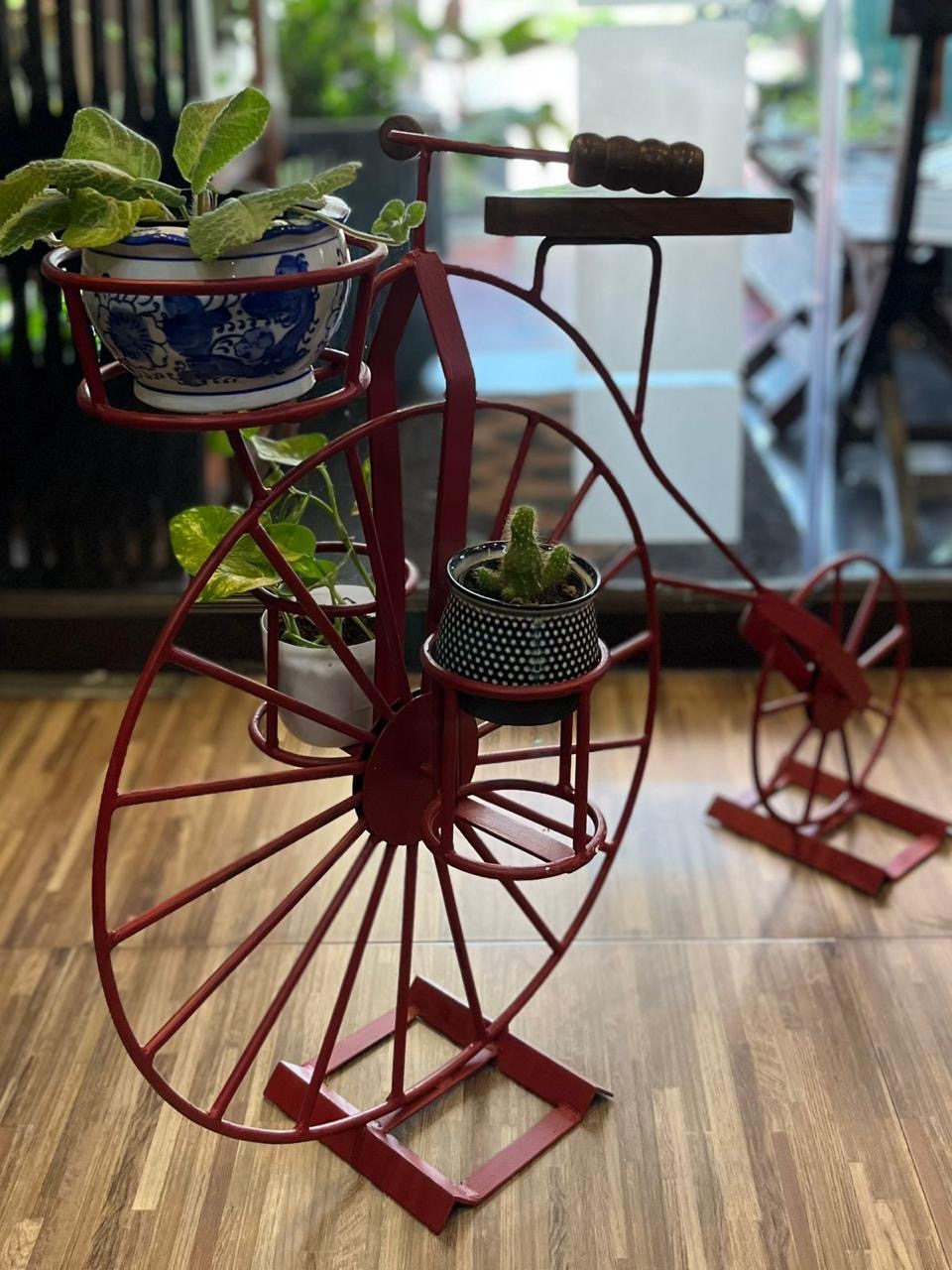 Metal Cycle Planter