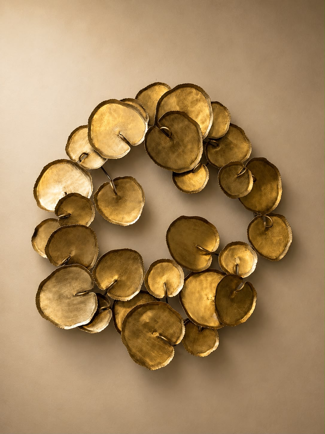 Aurum Lotus Wall Sculpture