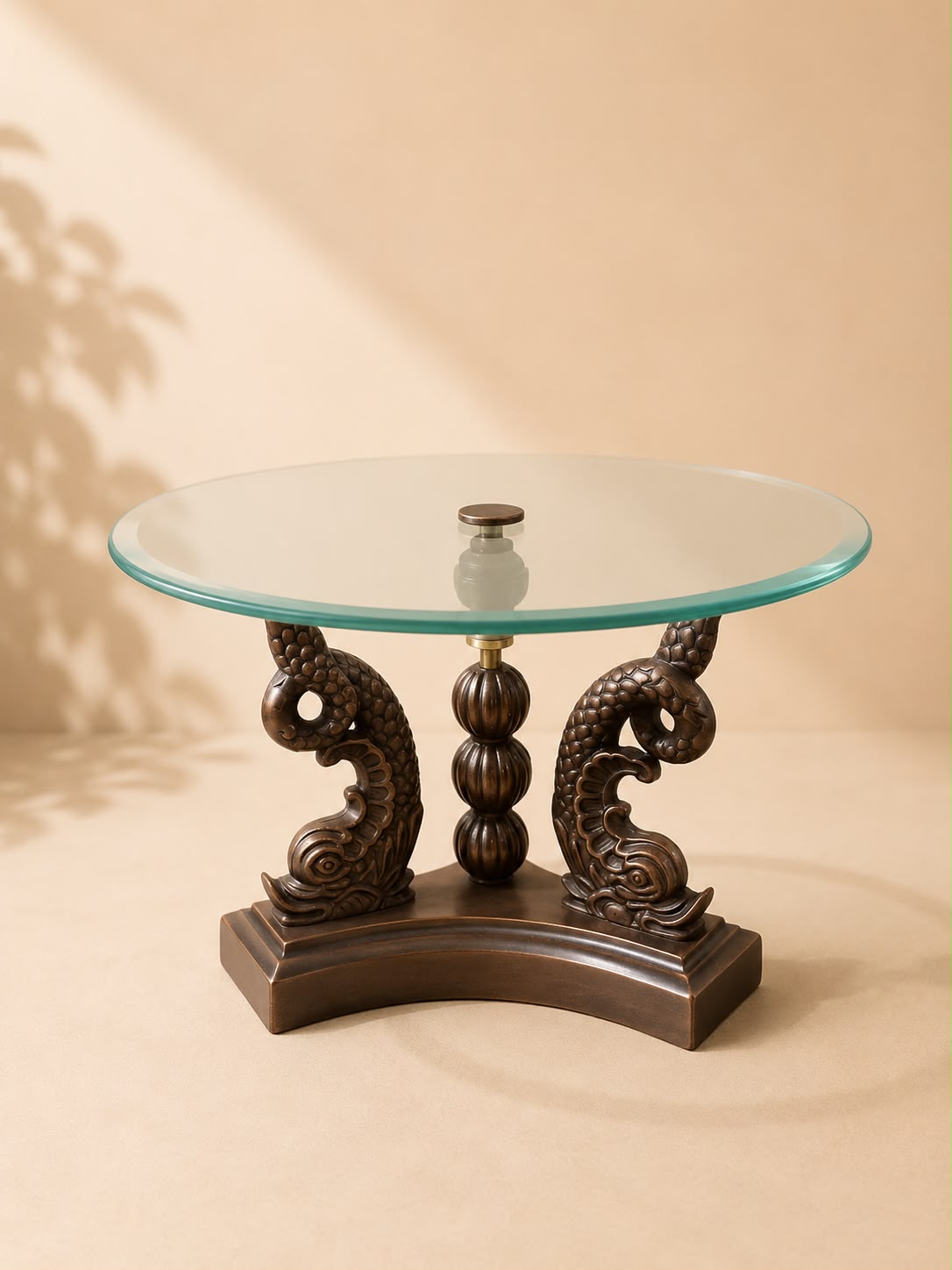 Heritage Glass Accent Table