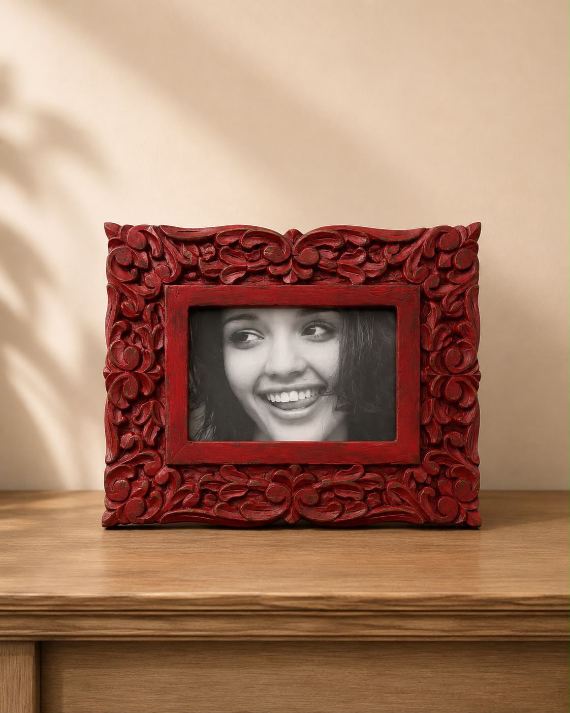 Ruby Baroque Photo Frame