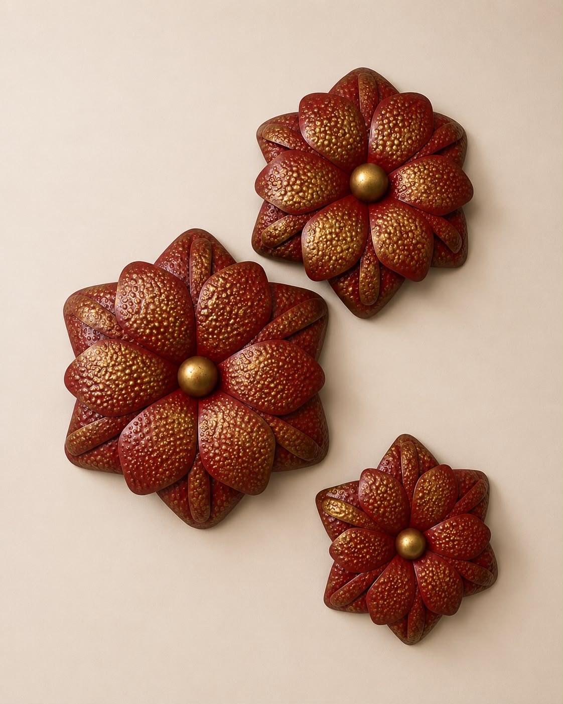 Decorative Floral Wall Art Set (3 Pieces)