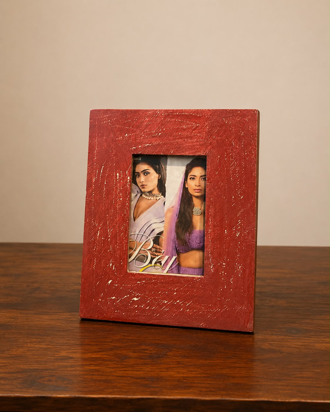 Rustic Red Photo Frame