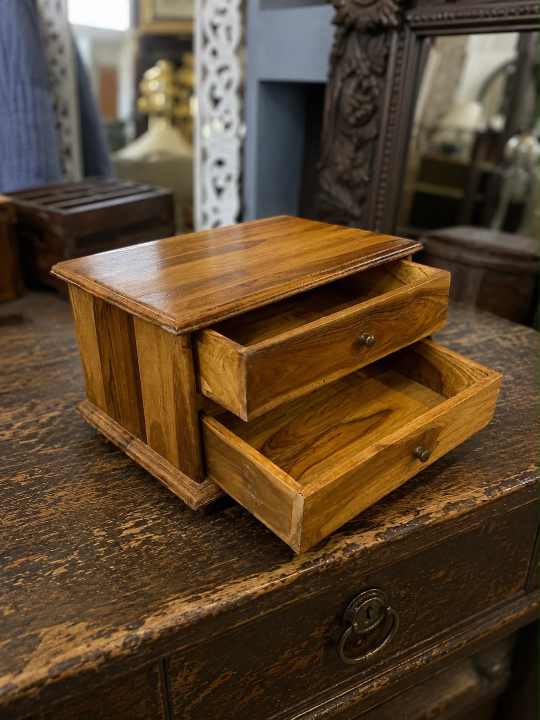 Regency Two-Drawer Jewellery Chest