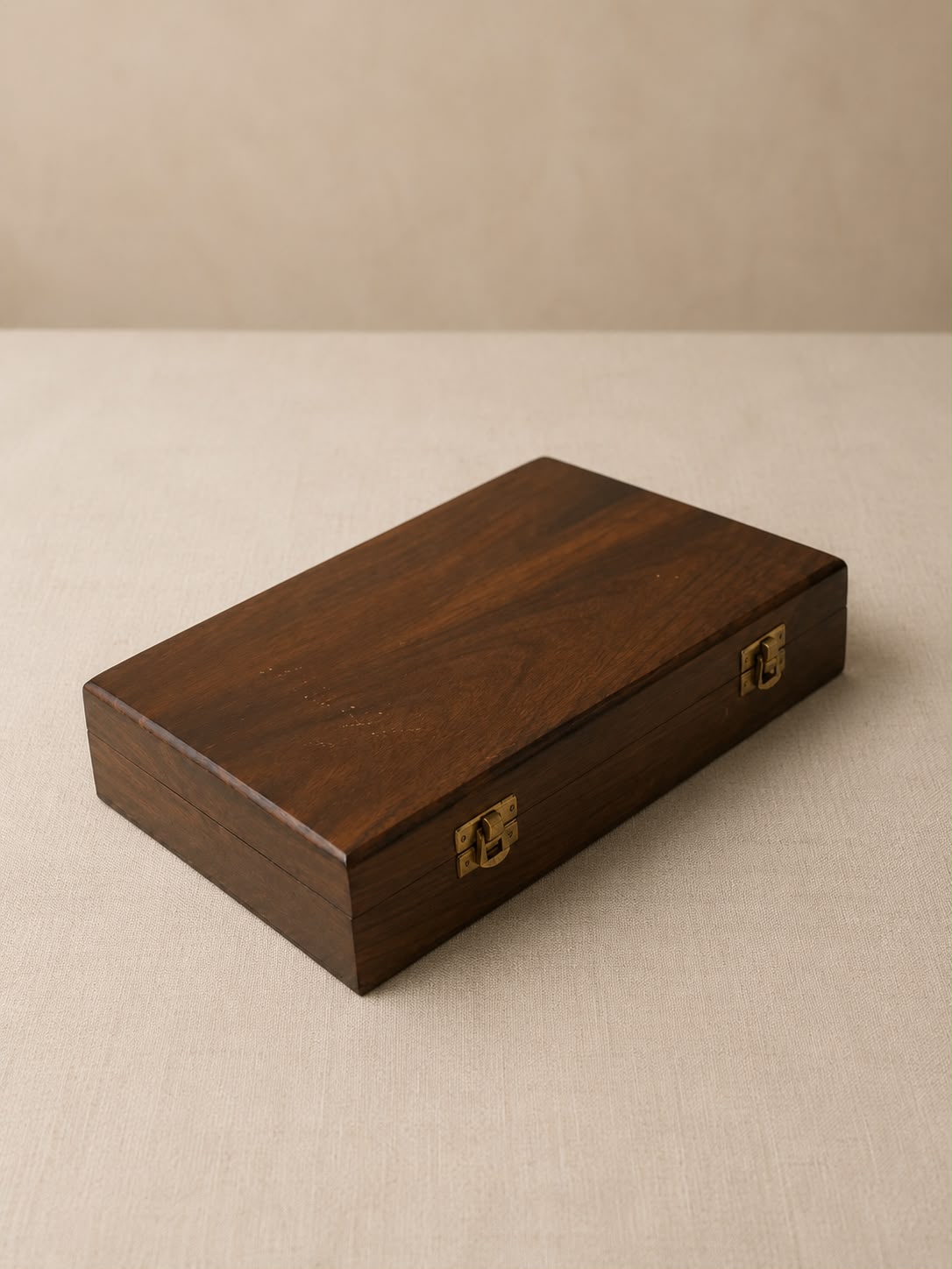 Flaterned Wooden Box