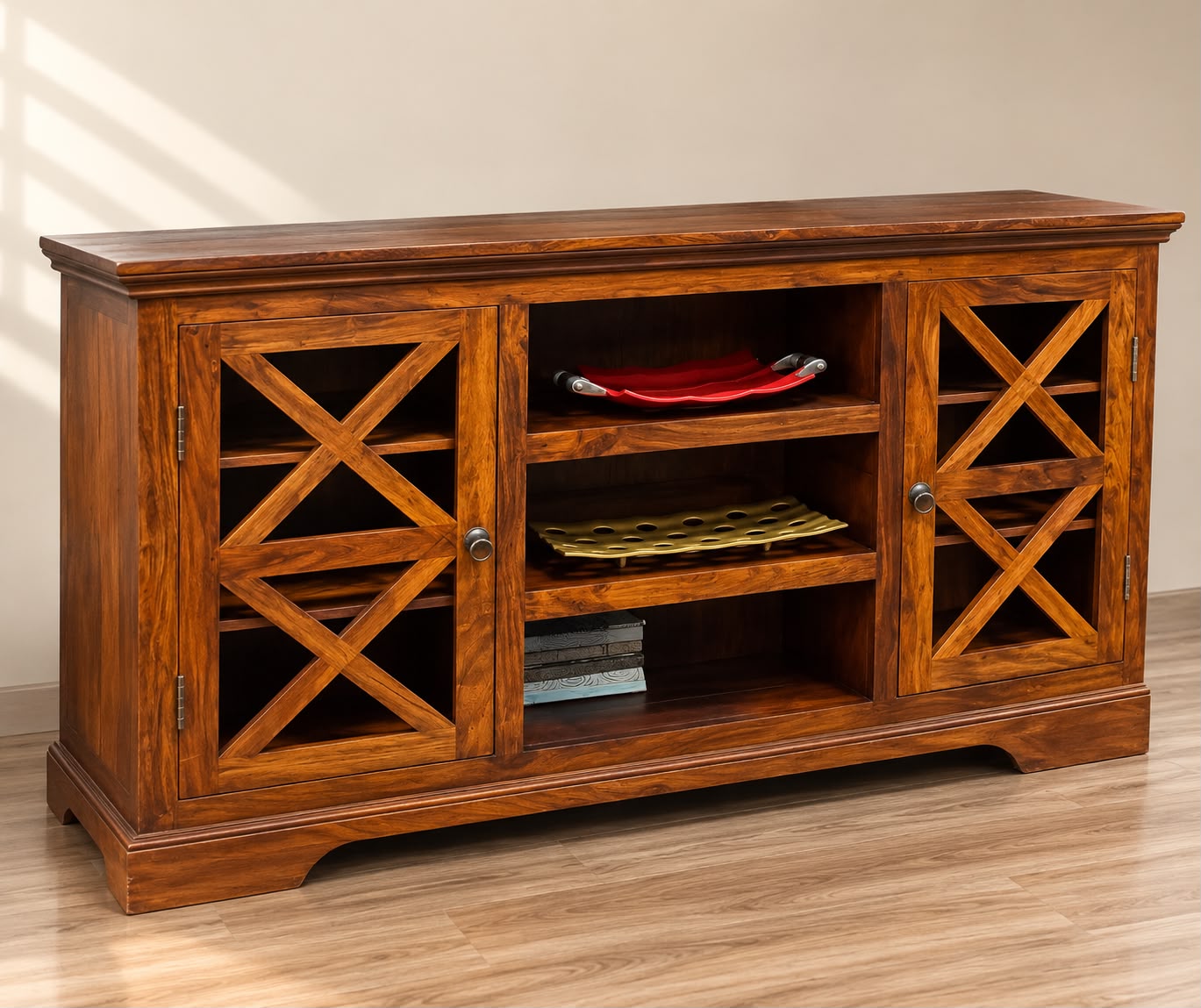Classic Wooden TV Console