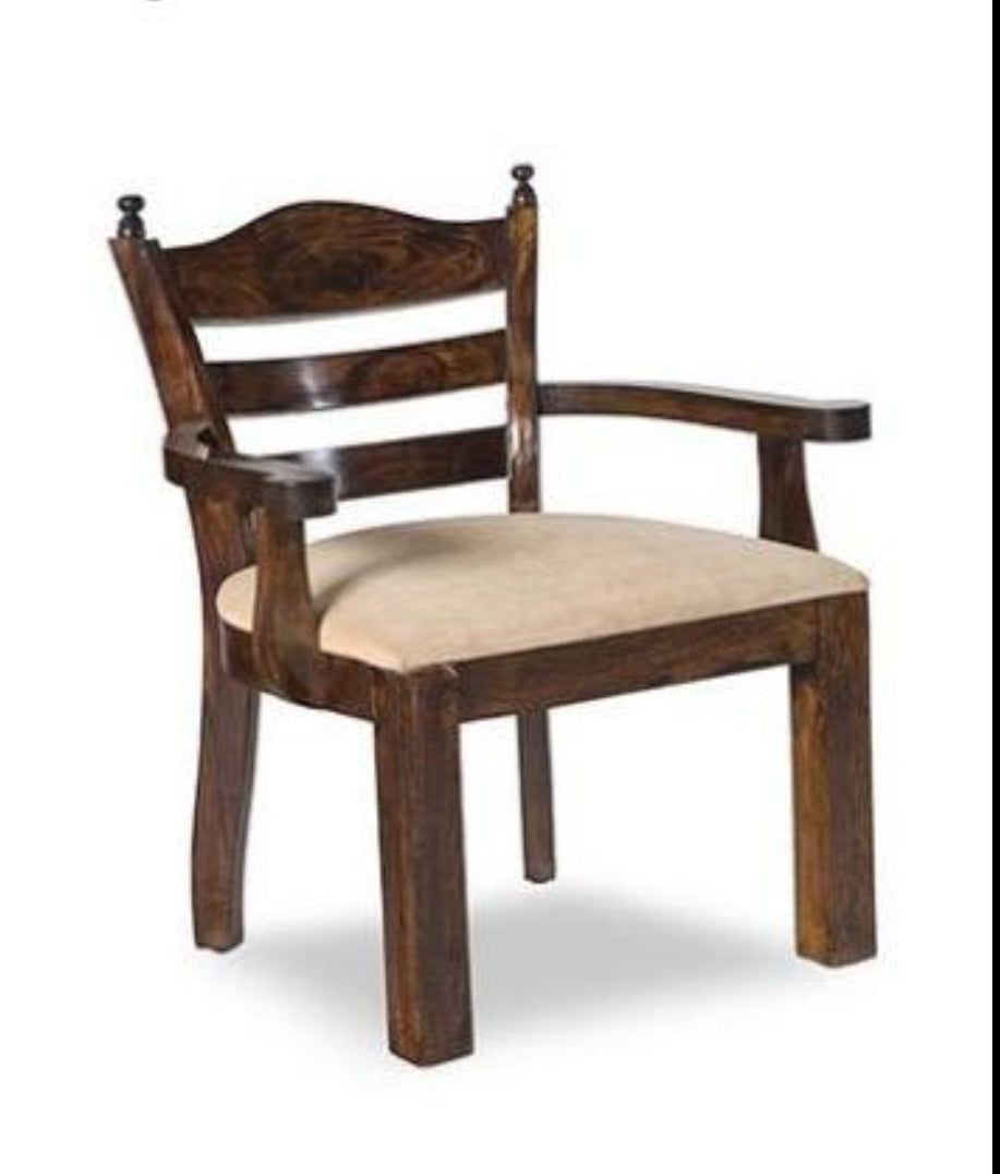 Wooden Arm Chair With Cusion