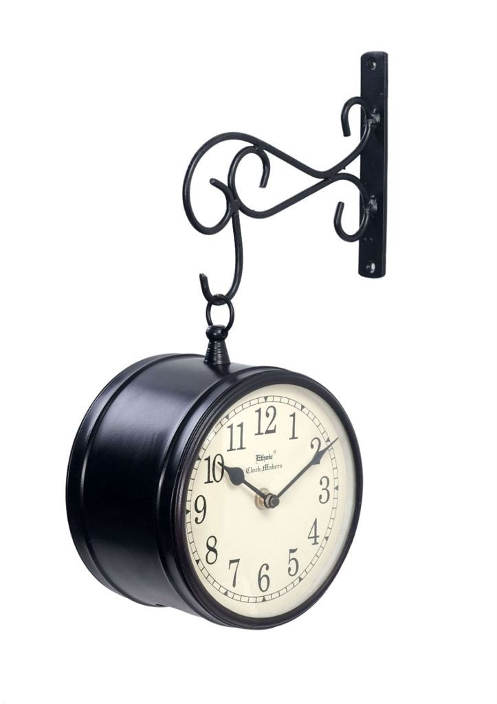 Metal Hanging Clock