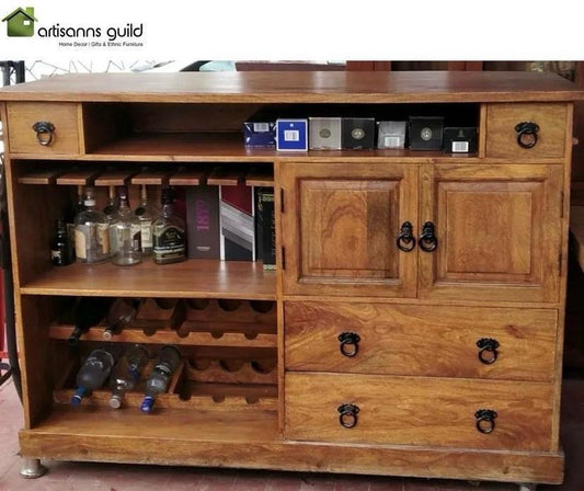 Wooden Bar Cabinet