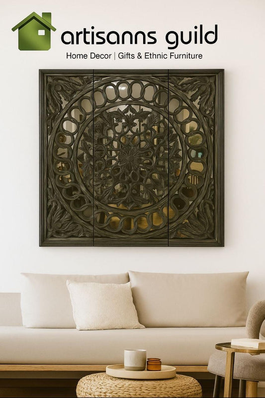 3 Piece Mirror Wall Decor