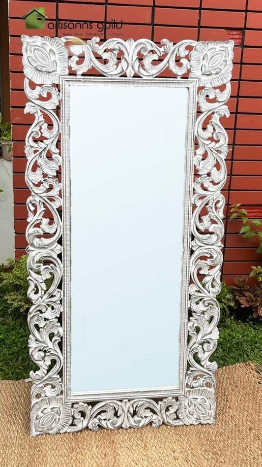 Wooden Mirror Rectangle