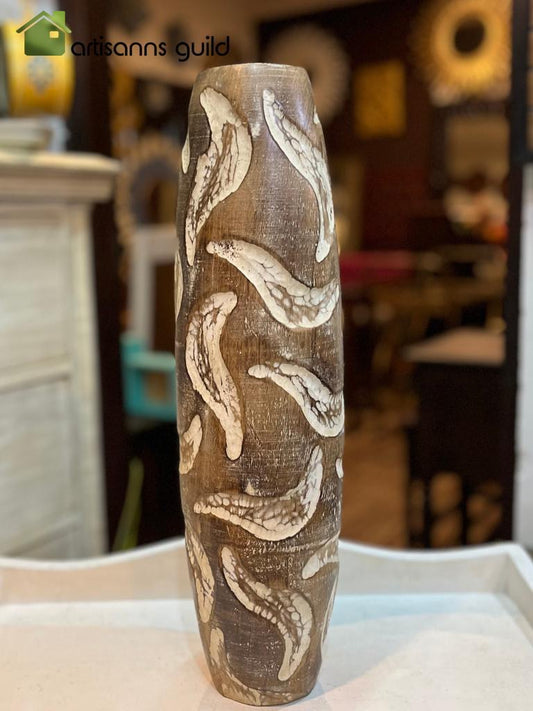 Wooden Vase