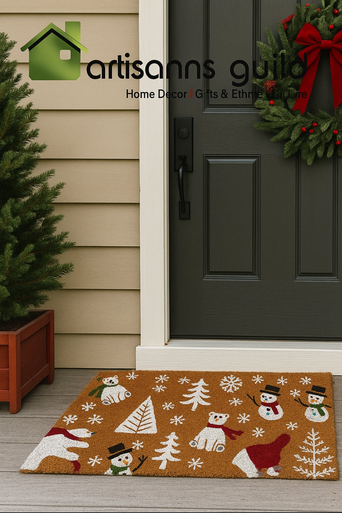 Christmas Door Mats
