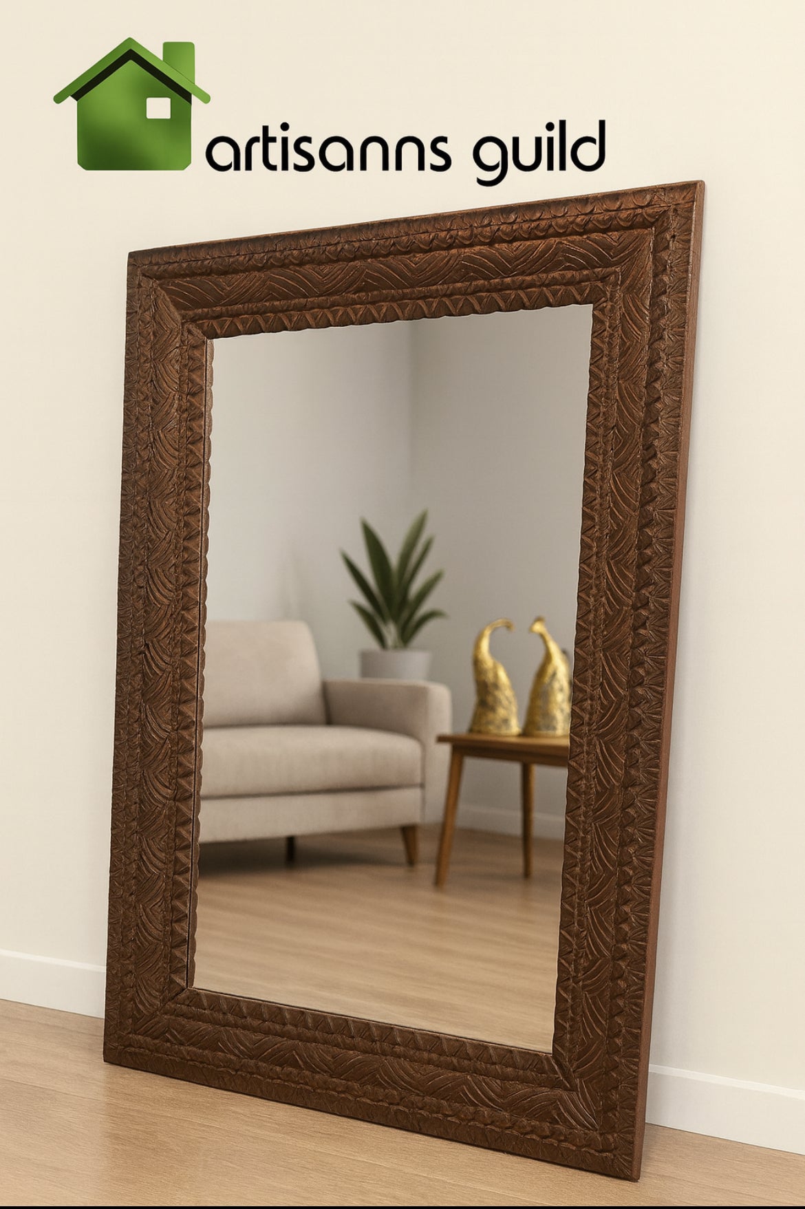 Wooden Mirror