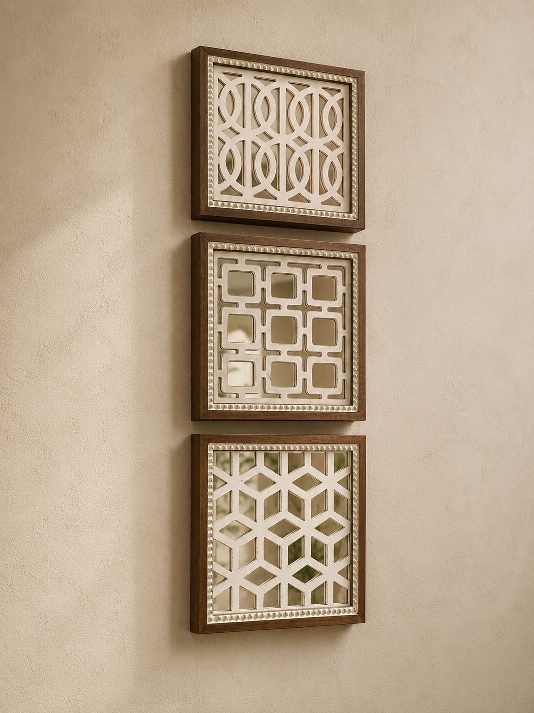 Artisann Geometry Mirror Trio (wall decor)