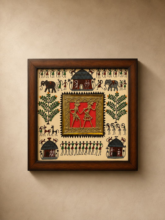 Folk Tale Square frame
