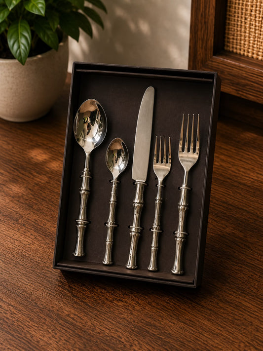 Bamboo manor cutlery collection