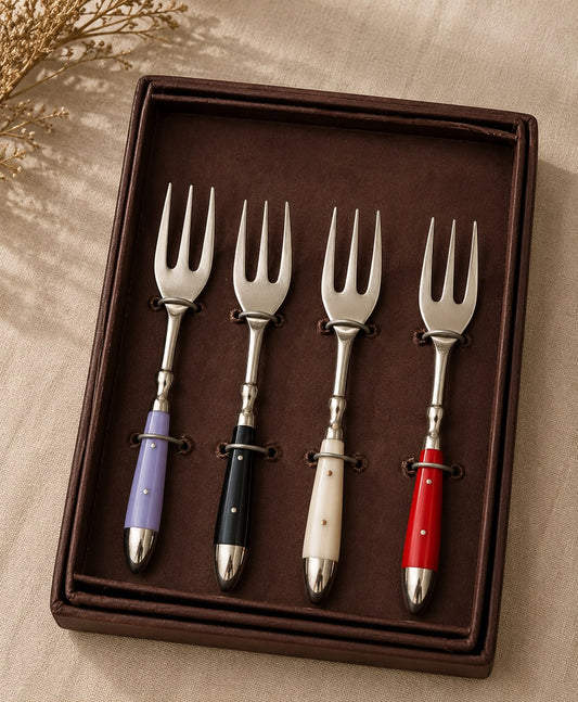 Multicolor Dessert Forks
