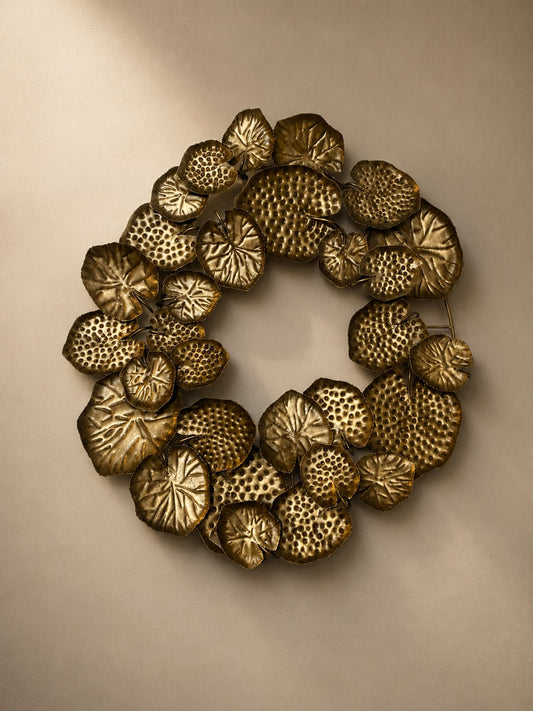 Lotus Bloom Wall Sculpture