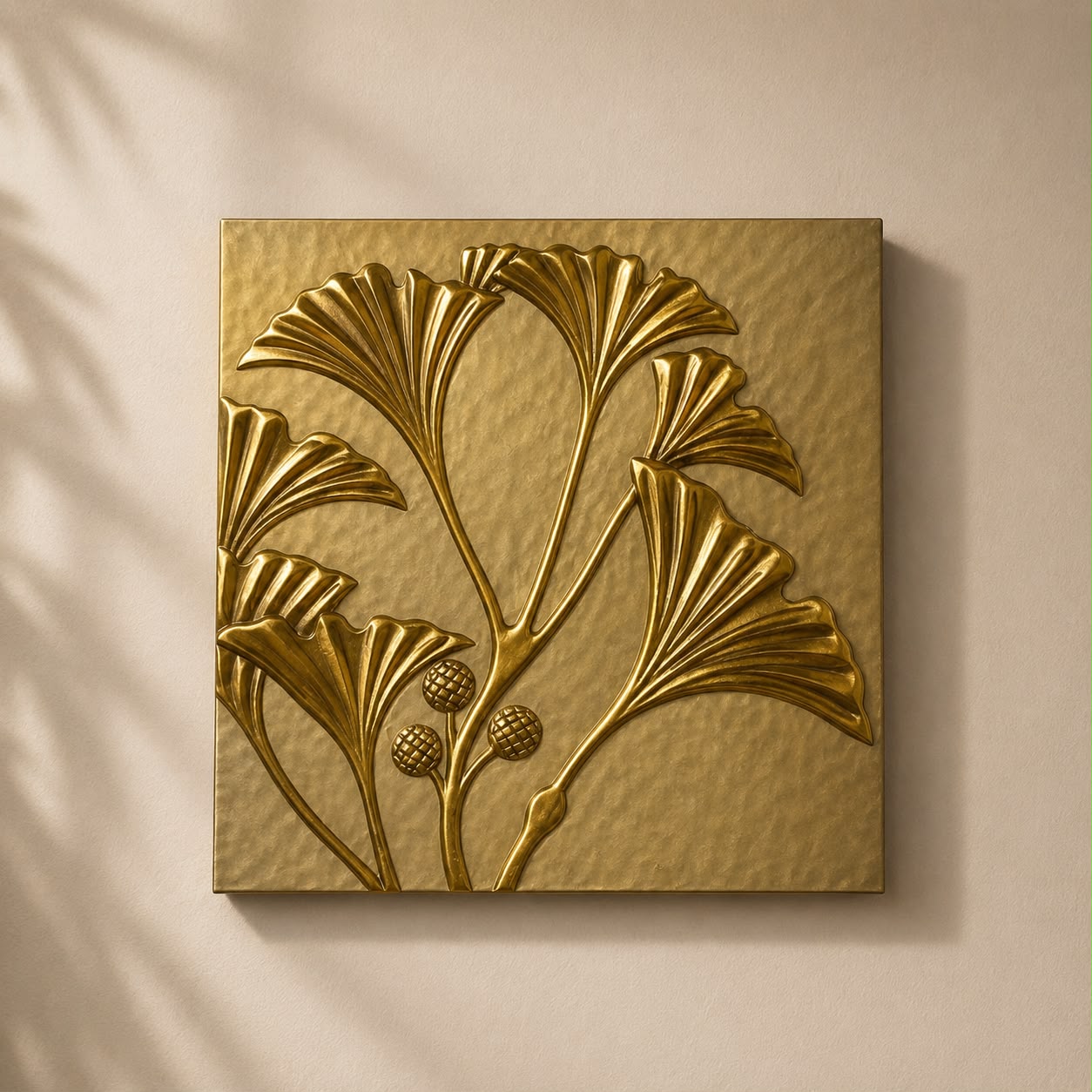 Ginkgo Gold Wall plaque