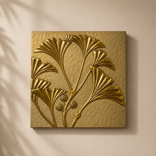 Ginkgo Gold Wall plaque