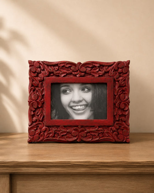 Ruby Baroque Photo Frame
