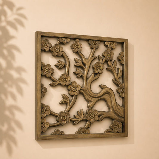 Woodland Bloom Relief