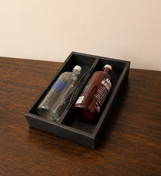Dual Bottle Carrier Tray