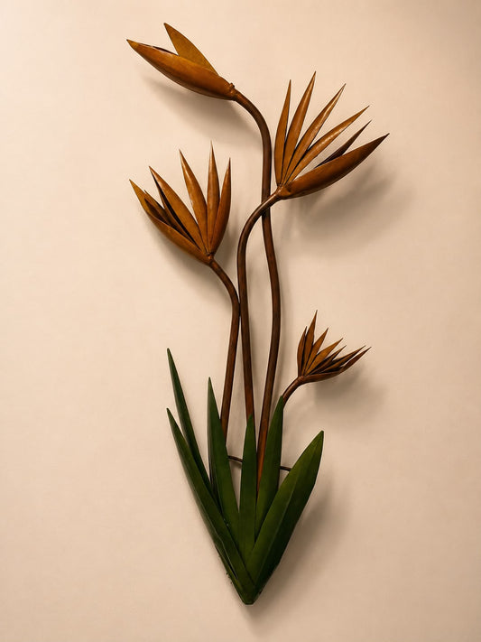 Tropical Paradise Wall Sculpture