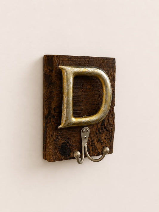 Classic Wall Shelf with Coat Hooks