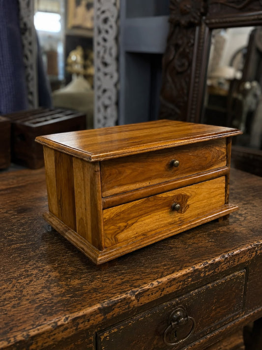 Regency Two-Drawer Jewellery Chest