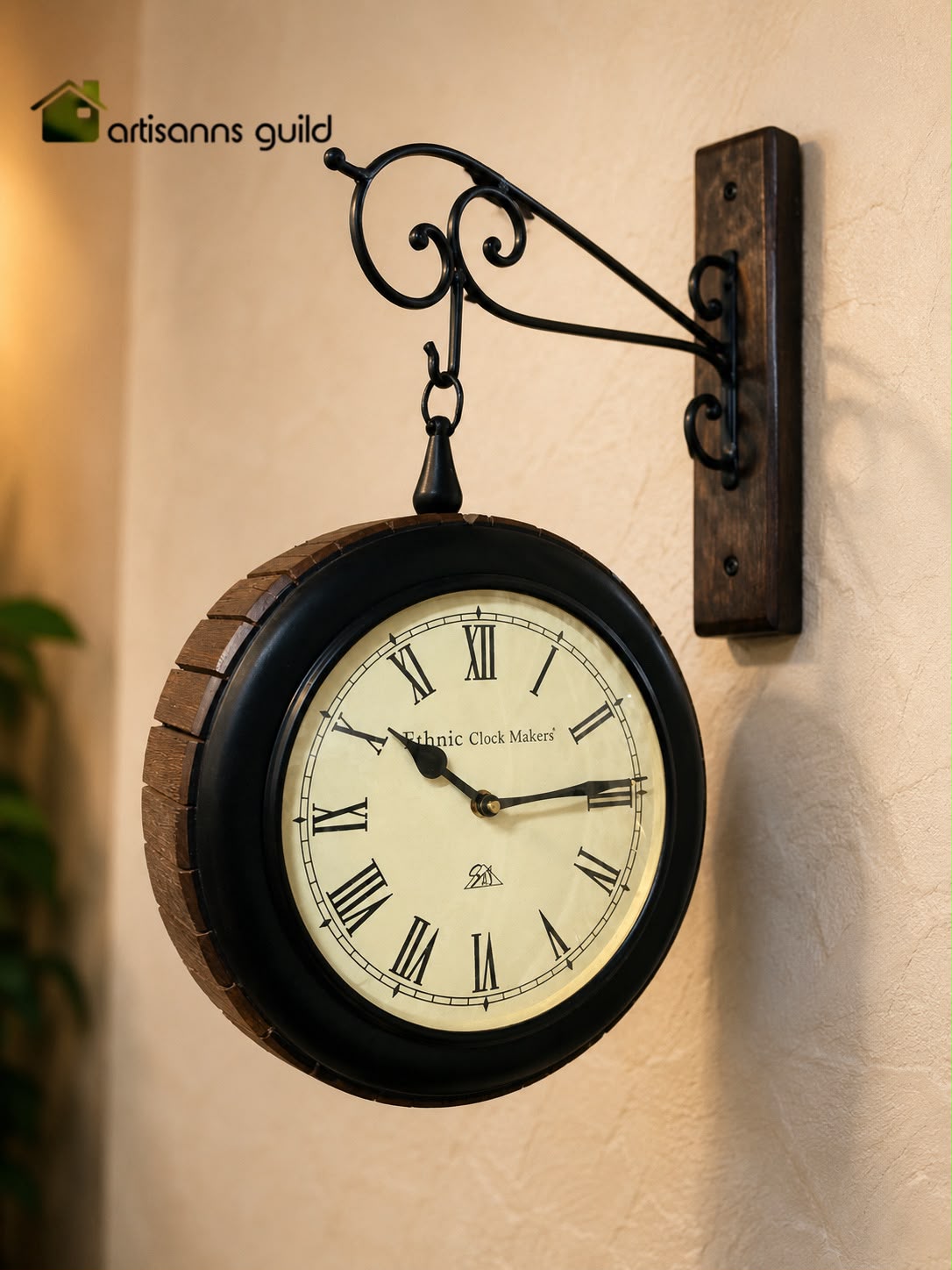 Barrelwood Station Clock