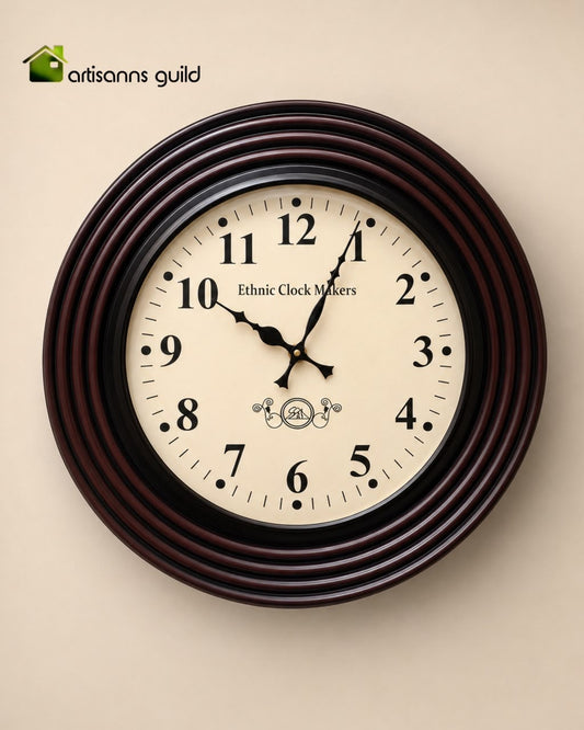 Royal Grooved Clock