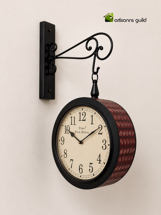 Bordeaux Classic Clock