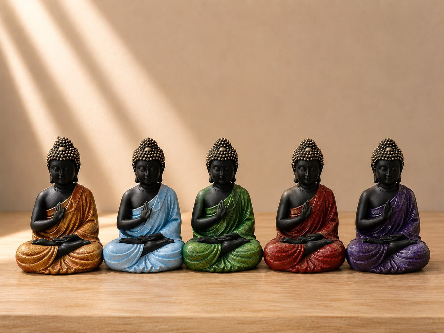 Meditating Buddha Figurines