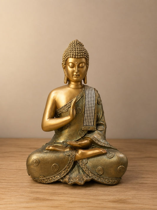 Golden Blessing Buddha