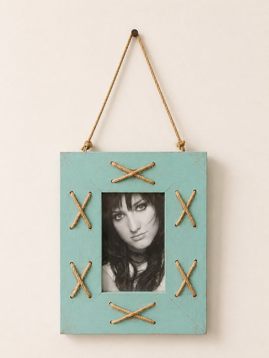 Rustic Hanging Photo Frame