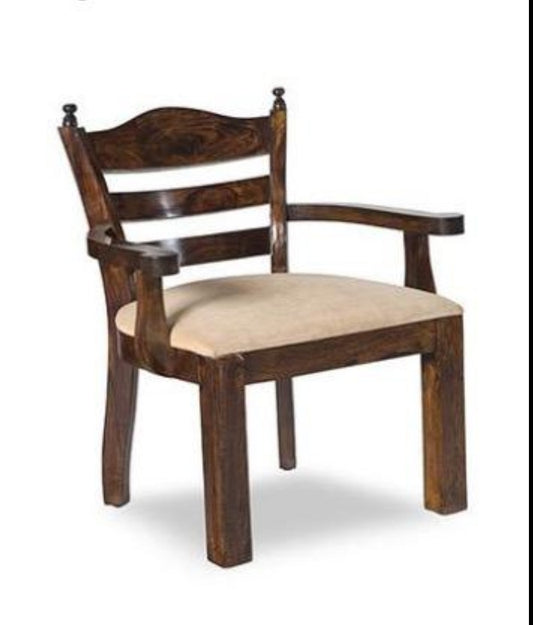 Wooden Arm Chair With Cusion